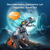 imageSillbird Robot Building Kit with Remote Control for Boys Ages 814 STEM Coding Robotics Technic Toy Birthday Creative Gifts for Kids Buildable 5in1 Models with 435 PiecesBlue