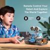 imageSillbird Robot Building Kit with Remote Control for Boys Ages 814 STEM Coding Robotics Technic Toy Birthday Creative Gifts for Kids Buildable 5in1 Models with 435 PiecesBlue