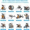 imageSillbird STEM 12in1 Solar Robot Toys for Ages 813 Solar and Cell Powered Dual Drive Motor DIY Building Science Educational Kit Gift for Kids 8 9 10 11 12 13 Years Old12in1grey