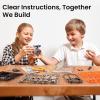 imageSillbird Solar Building Robot Kit STEM Gift for Boys Aged 812 DIY 15in1 Science Educational Toys for Kids Birthday Solar or Battery Powered Robotic Set with 212 PiecesGrayorange