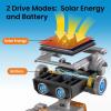 imageSillbird Solar Building Robot Kit STEM Gift for Boys Aged 812 DIY 15in1 Science Educational Toys for Kids Birthday Solar or Battery Powered Robotic Set with 212 PiecesGrayorange