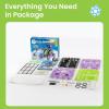 imageSillbird Solar Robot Building Kit STEM Gift for Boys Aged 812 12in1 DIY Science Educational Robotic Toys for Kids Teens Birthday Powered by The Sun with 190 PiecesPurplegreen