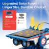 imageSillbird Solar Robot Building Kit STEM Gift for Boys Aged 812 12in1 DIY Science Educational Robotic Toys for Kids Teens Birthday Powered by The Sun with 190 PiecesBluered
