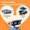 imageSillbird Solar Robot Building Kit STEM Gift for Boys Aged 812 12in1 DIY Science Educational Robotic Toys for Kids Teens Birthday Powered by The Sun with 190 PiecesBlue