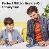 imageSillbird Solar Robot Building Kit STEM Gift for Boys Aged 812 12in1 DIY Science Educational Robotic Toys for Kids Teens Birthday Powered by The Sun with 190 PiecesBlue
