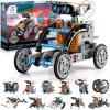 imageSillbird Solar Robot Building Kit STEM Gift for Boys Aged 812 12in1 DIY Science Educational Robotic Toys for Kids Teens Birthday Powered by The Sun with 190 Pieces12in1grey