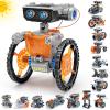 imageSillbird Bundle  2 Items STEM 15in1 Solar Robots Toys for Boys Age 813 Remote ampamp App Controlled Wall Robot Building kit