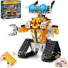 imageSillbird Bundle  2 Items STEM 15in1 Solar Robots Toys for Boys Age 813 Remote ampamp App Controlled Wall Robot Building kit