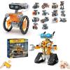 imageSillbird Bundle  2 Items STEM 15in1 Solar Robots Toys for Boys Age 813 Remote ampamp App Controlled Wall Robot Building kit