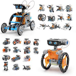 imageBundle  2 Items Sillbird STEM 15in1 and 12in1 Solar Robots Education Toys for Boys Age 813