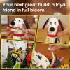 imageSillbird Dog Animal Flower Building Sets for Adults ampamp Teens Buildable Floral Dalmatian Kit for Home Dcor Birthday Gift Toy for Pet Lovers Women and Girlfriend1097pcs