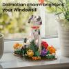 imageSillbird Dog Animal Flower Building Sets for Adults ampamp Teens Buildable Floral Dalmatian Kit for Home Dcor Birthday Gift Toy for Pet Lovers Women and Girlfriend1097pcs