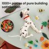 imageSillbird Dog Animal Flower Building Sets for Adults ampamp Teens Buildable Floral Dalmatian Kit for Home Dcor Birthday Gift Toy for Pet Lovers Women and Girlfriend1097pcs