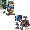 imageSillbird Flower owl Building Sets for Adults Robot Building Kit with Remote Control