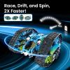 imageSillbird Robot Car Building Kit with Remote Control STEM Gifts for Boys Ages 814 Technic Coding Stunt Racer Toys for Kids Birthday Buildable 5in1 Models with 662 Pieces