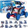 image:imageBundle  2 Items Sillbird 12in1 Solar Robot Toys amp Robot Building Kit with Remote Control for Boys Ages 814 Christmas STEM Robotics Technic Toy Coding Science Educational Gift