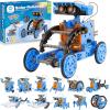 image:imageBundle  2 Items Sillbird STEM 12in1 Education Solar Robot Toys DIY Building Science Experiment Kit for Kids Aged 814 Robotic Toys for Kids Teens Birthday