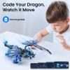 image:imageSillbird Bundle  2 Items Robot Building Kit amp Dragon Robotic Toy for with Remote Control Christmas Stem Gifts for Kids Boys Ages 814 Technic Set Birthday Creative Gifts