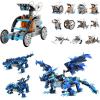 image:imageBundle  2 Items Sillbird Solar Robot Toys amp Dragon Building Kit with Remote Control Christmas Stem Gifts for Kids Boys Ages 812 Technic Buildable Coding Toys
