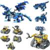 image:imageSillbird Bundle  2 Items Dragon amp Robot Building Kit with Remote Control Gifts for Kids Boys Ages 813 Coding Christmas STEM Robotic Technic Racer Car Toys for Birthday