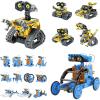 image:imageSillbird Bundle  2 Items Robot Building Kit with Remote Control amp 12in1 Solar Robotic Toys Christmas STEM Gift for Boys Aged 814 Coding Technic Creative Gifts for Kids Teens