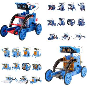 image:imageBundle  2 Items Sillbird STEM 12in1 Education Solar Robot Toys DIY Building Science Experiment Kit for Kids Aged 814 Robotic Toys for Kids Teens Birthday