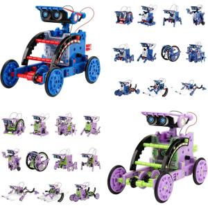 image:imageBundle  2 Items Sillbird Solar Building Robot Kit Christmas STEM Gift for Boys Aged 814 12in1 DIY Science Educational Toys for Kids Birthday