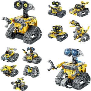 image:imageSillbird Bundle  2 Items Robot Building Kit with Remote Control Gifts for Kids Boys Ages 813 Coding Christmas STEM Robotic Technic Racer Car Toys for Birthday