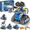 image:imageBundle  2 Items Sillbird 12in1 Solar Robot Toys amp Robot Building Kit with Remote Control for Boys Ages 814 Christmas STEM Robotics Technic Toy Birthday Creative Gifts for Kids