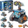 image:imageSillbird Bundle  2 Items Dragon amp Robot Building Kit with Remote Control Christmas Stem Gifts for Kids Boys Ages 812 Coding Robotics Technic Toy