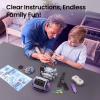 image:imageSillbird Bundle  2 Items Robot Building Kit with Remote Control amp Solar Robot Toys DIY Building Science Experiment Kit for Kids Aged 814 Christmas STEM Gift for Kids Teens Birthday