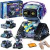 image:imageSillbird Bundle  2 Items Robot Car Building Kit with Remote Control for Boys Ages 814 Christmas STEM Coding Robotics Technic Toy Birthday Gifts for Kids Buildable 5in1 Models