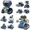 image:imageSillbird Bundle  2 Items Christmas STEM Robot Building Kit with Remote Control Gifts for Boys Ages 814 Buildable 5in1 Robotics Technic Coding Toy for Kids Birthday