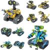image:imageSillbird Bundle  2 Items Robot Car Building Kit with Remote Control Christmas STEM Gifts for Boys Ages 814 Technic Coding Stunt Racer Toys for Kids Birthday Buildable 5in1 Models