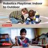 image:imageSillbird Solar Building Robot Kit STEM Gift for Boys Age 813 12in1 DIY Educational Science Toys for Kids Birthday Powered by the Sun Robotics Set with 190 PiecesBluered