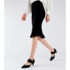 imageRIBONGZ Kitten Heels for Women Closed Toe Comfortable Low Heels Pointed Toe Sexy Slip on Pumps Bridal Party Dressy ShoesBlack