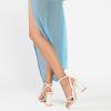 imageRIBONGZ Block Heels Prom Heeled Sandals for Women Chunky Square Open Toe Strappy High Heels Ankle Strap Wedding Bridal Shoes High Heel Sandals for Party DressWhite