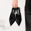 imageRIBONGZ Sexy Slingback Pumps Elegant Dressy Heels for Women Closed Toe Pointy High Heels Wedding Bride Prom Party Evening ShoesBlack Stone