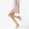 imageRIBONGZ Sexy Slingback Pumps Elegant Dressy Heels for Women Closed Toe Pointy High Heels Wedding Bride Prom Party Evening ShoesNude