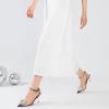 imageRIBONGZ Womens Wedding Shoes Glitter Sparkly Pointed Toe Strappy High Heels Sexy Ankle Strap Pumps Bridal Party Work Dress ShoesHeartpvcblack
