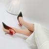 imageRIBONGZ Sexy Slingback Pumps Elegant Dressy Heels for Women Closed Toe Pointy High Heels Wedding Bride Prom Party Evening ShoesGradient Black Red
