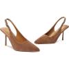 imageRIBONGZ Sexy Slingback Pumps Elegant Dressy Heels for Women Closed Toe Pointy High Heels Wedding Bride Prom Party Evening ShoesTaupe Suede