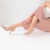 imageRIBONGZ Slingback Heels for Women Closed Pointed Toe Stiletto High Heels Dress Sexy Pumps Heeled Wedding Bride Prom Party Evening Dressy ShoesNude