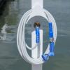 imagePocket Hose Marine Expandable White Scuff Free 25ft Hose 34 Inch OnOff Valve BONUS 10 Pattern Sprayer ASSEENONTV Solid Aluminum ampamp LeadFree Stores Easy Lightweight NoKink All Boats