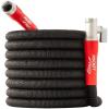 imagePocket Hose Silver Bullet 20 Expandable Garden Hose 75FT with Turbo Shot Nozzle ASSEENONTV LeadFree Solid Aluminum Connectors Easy OnOff Valve KinkFree LeakProofHARDWARETUBING