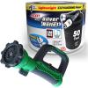 imagePocket Hose Silver Bullet 50 Ft  Pocket Hose Aqua Handle
