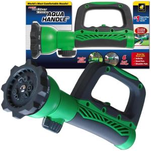 imageOriginal Pocket Hose Aqua Handle As Seen On TV UltraComfortable Pivoting Hose Handle and Nozzle