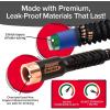 imagePocket Hose Copper Bullet Expandable Garden Hose 50 FT w10 Pattern Thumb Spray Nozzle ASSEENONTV 650psi 34 in Patented LeadFree UltraLightweight Solid Copper Anodized Aluminum Fittings NoKink