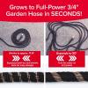 imagePocket Hose Copper Bullet Expandable Garden Hose 50 FT w10 Pattern Thumb Spray Nozzle ASSEENONTV 650psi 34 in Patented LeadFree UltraLightweight Solid Copper Anodized Aluminum Fittings NoKink