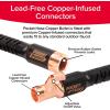 imagePocket Hose Copper Bullet Expandable Garden Hose 50 FT w10 Pattern Thumb Spray Nozzle ASSEENONTV 650psi 34 in Patented LeadFree UltraLightweight Solid Copper Anodized Aluminum Fittings NoKink